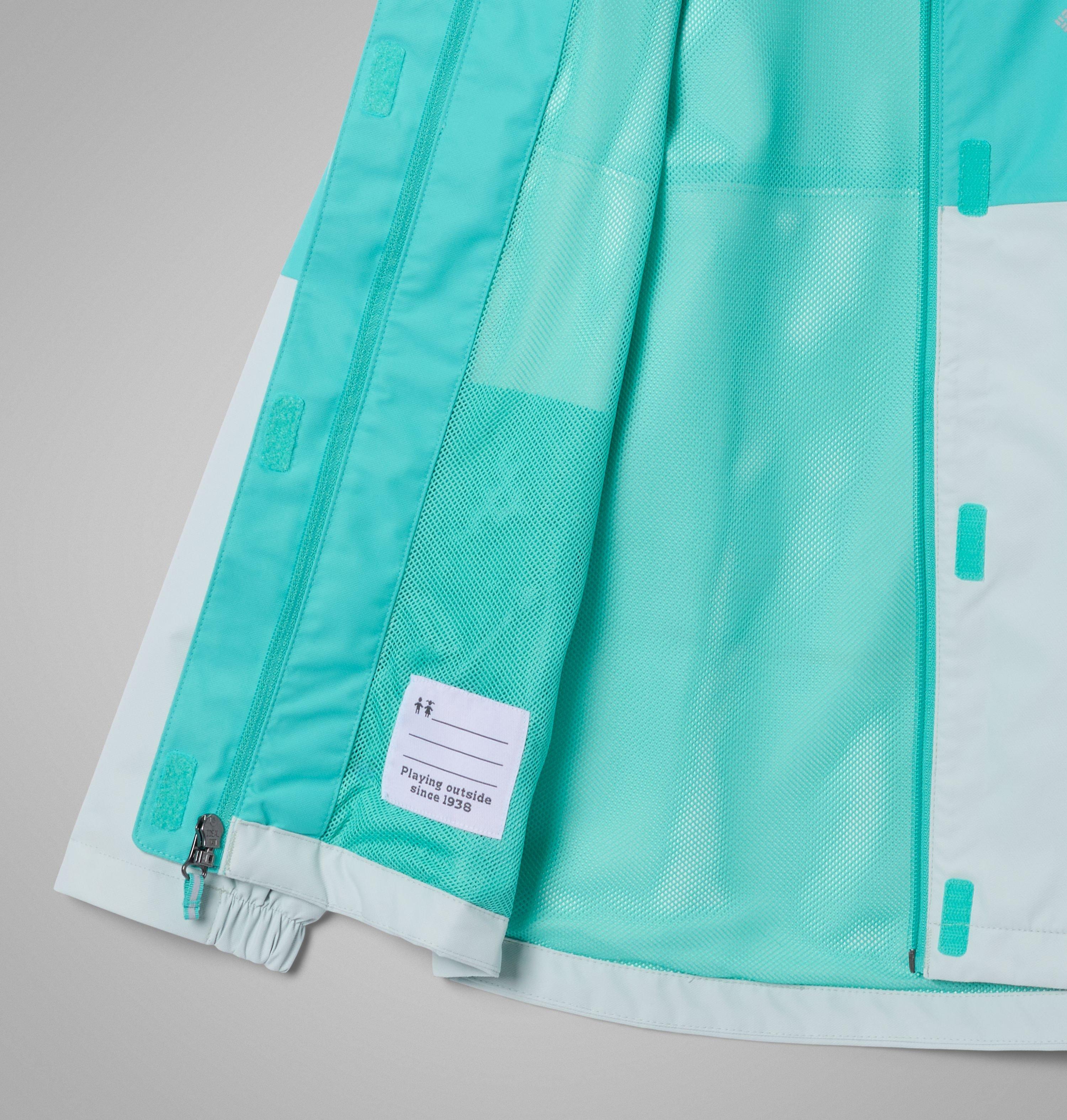 Girls' Hikebound II Rain Jacket | 356 | XS 3