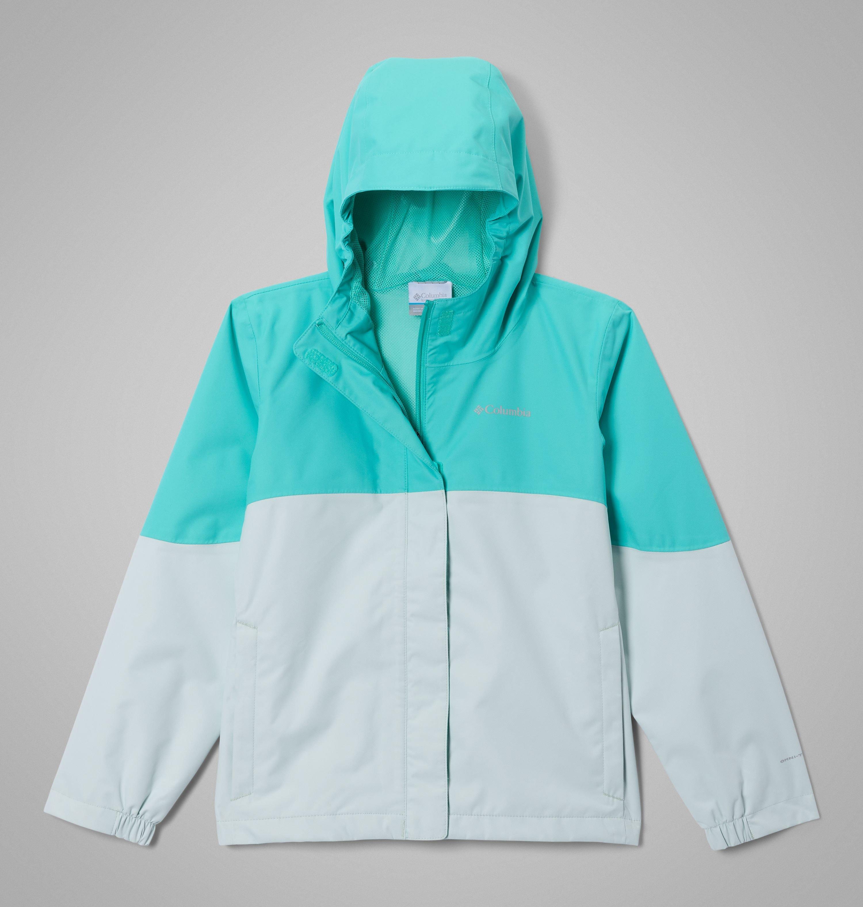 Girls' Hikebound II Rain Jacket | 356 | XS 1