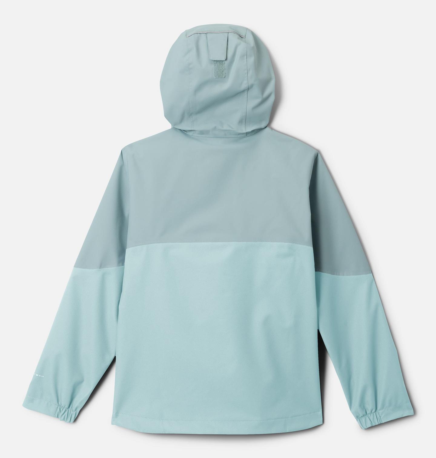 Куртка Columbia Hikebound II Rain Jacket для девочек, цвет: Синий / Тёмно-синий — фото 2