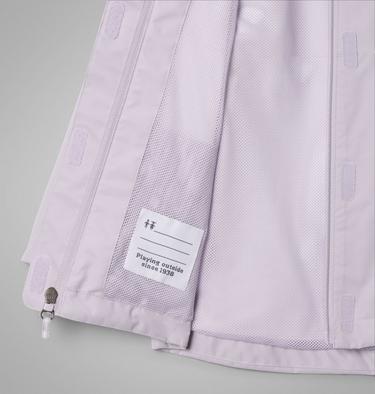 Girls' Toddler Hikebound II Jacket, Color: Lavender Pearl, image 9