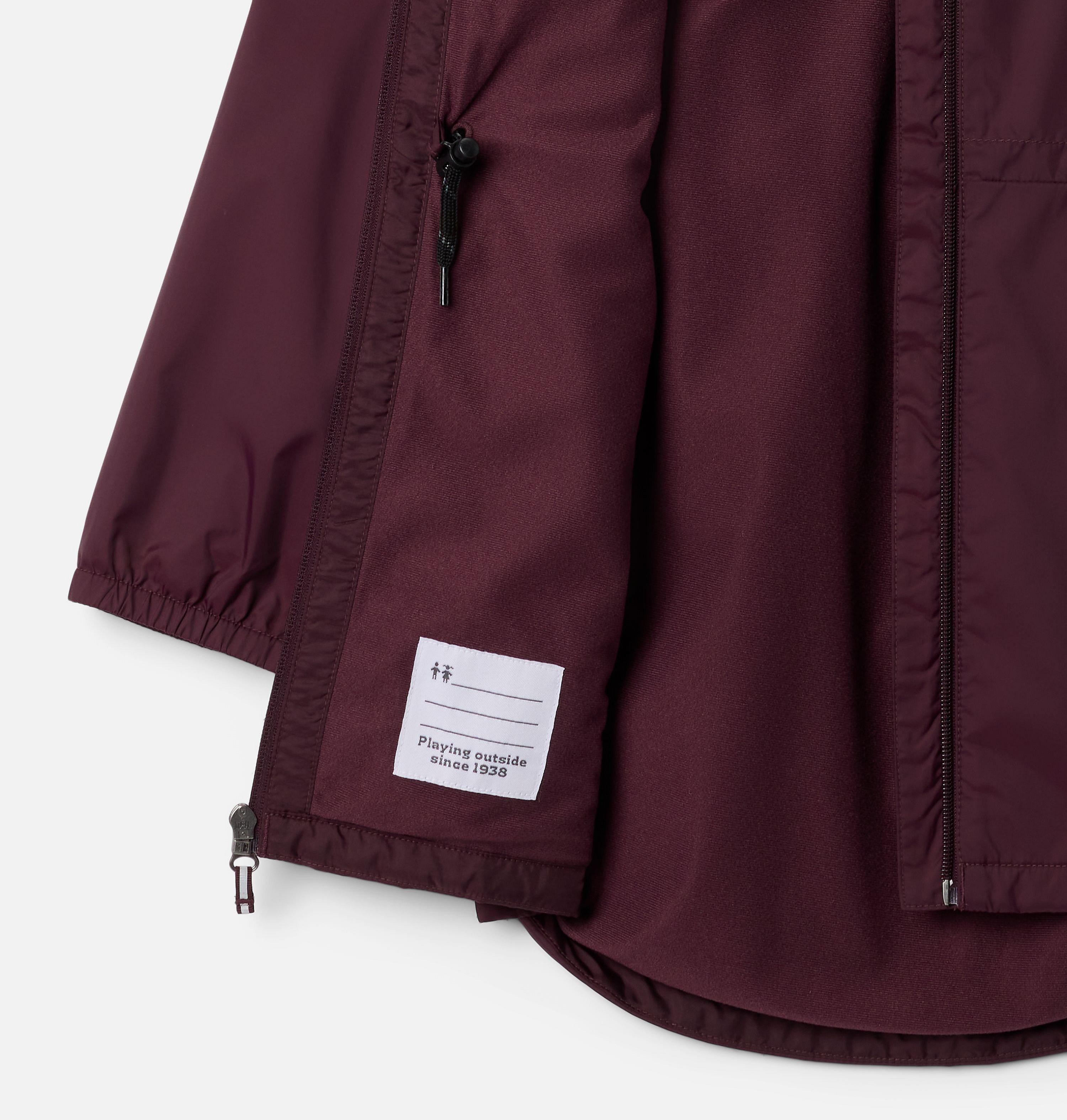 Girls' Switchback Lined Long Jacket 3
