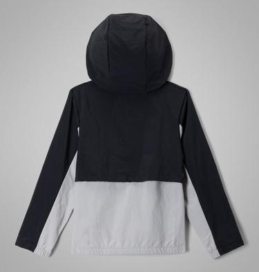 Boys' Tabor Trail Hooded Windbreaker, Color: Black, Columbia Grey, City Grey, image 5