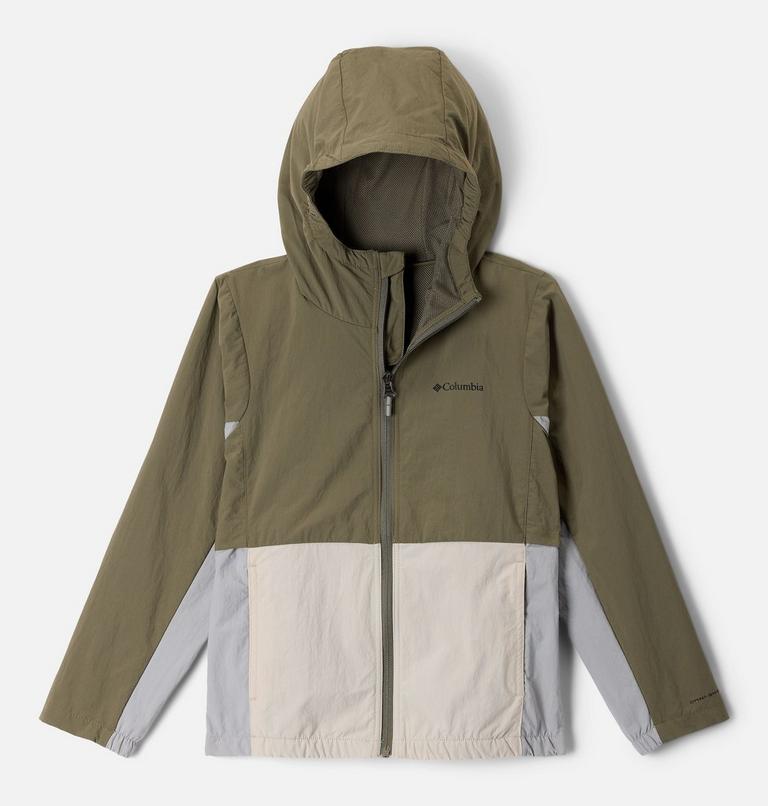 Boys' Tabor Trail Windbreaker, Color: Stone Green, Columbia Grey, Dark Stone, image 1