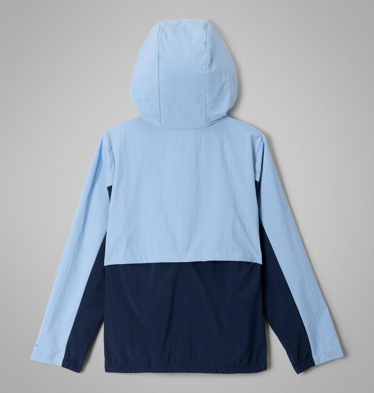 Boys' Tabor Trail Windbreaker, Color: Ripple Blue, Coll Navy, Mountain Blue, image 2