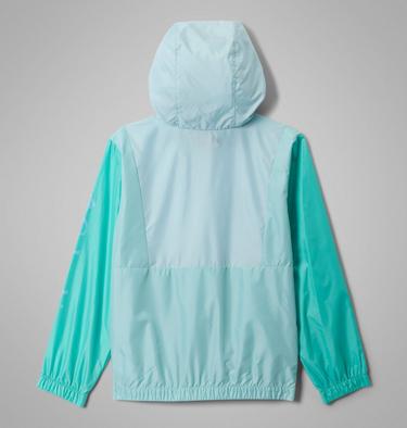 Coupe-vent &agrave; Capuche Lily Basin II Fille, Color: Marine Light, Dolphin, Spray, image 2