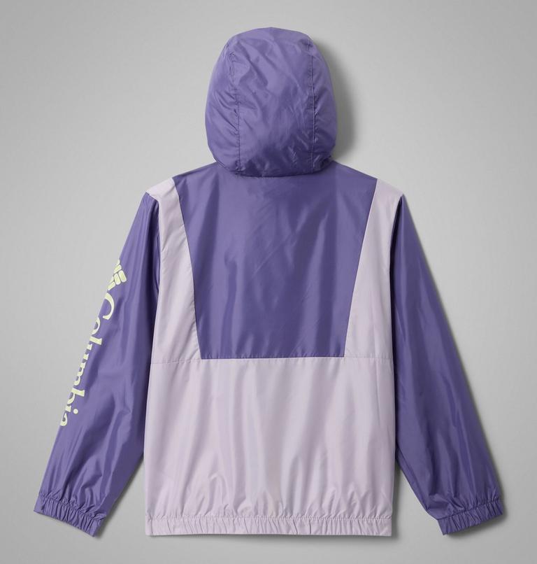 Girls' Lily Basin II Jacket, Color: Stormwatch, Lavender Pearl, image 2