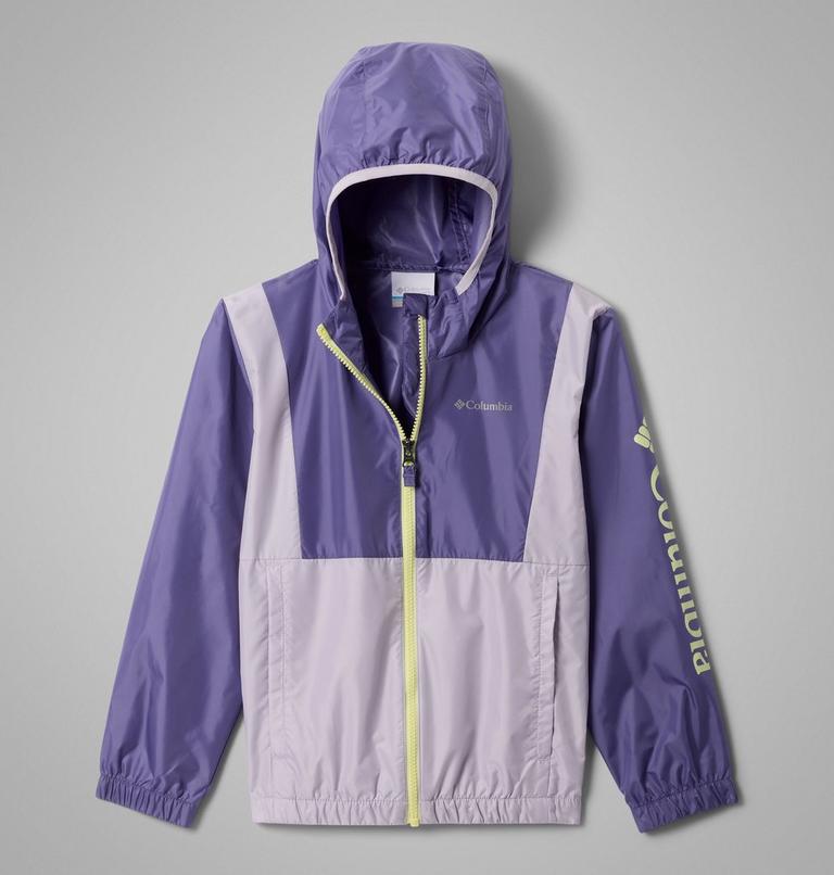 Girls' Lily Basin II Jacket, Color: Stormwatch, Lavender Pearl, image 1