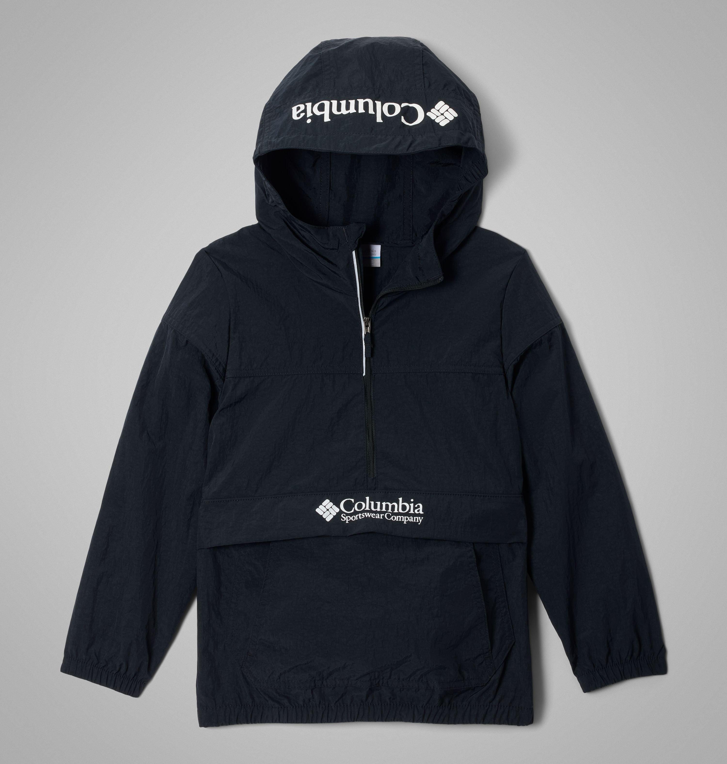 Columbia Sportswear Unisex Black Columbia - Youth Challenger™ Ii Windbreaker - Junior Xxs Size (4-5 Years)