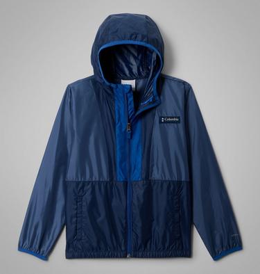Coupe-vent &agrave; Capuche Back Bowl II Junior, Color: Dark Mountain, Coll Navy, Mountain Blue, image 7