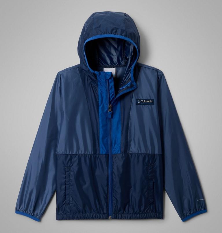 Coupe-vent &agrave; Capuche Back Bowl II Junior, Color: Dark Mountain, Coll Navy, Mountain Blue, image 1