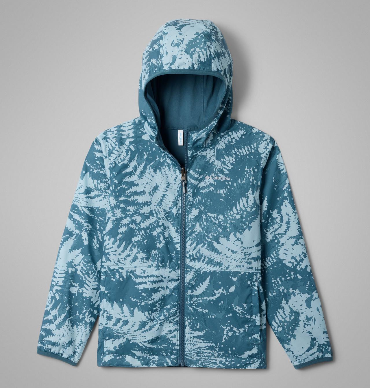 地形模様 Columbia [超希少] ナイロンジャケット ダブルジップ Kids' Pixel Grabber II Reversible Jacket | Columbia