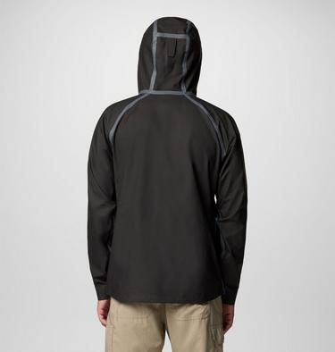 Men's Reign No Shine Waterproof Jacket, Color: Black, image 3