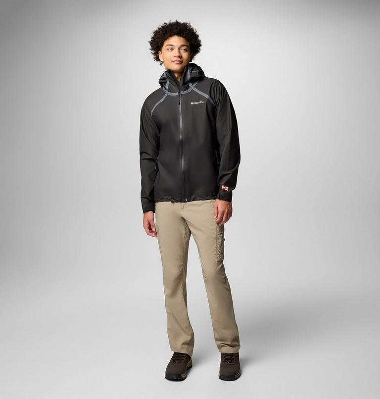 Men's Reign No Shine Waterproof Jacket, Color: Black, image 2