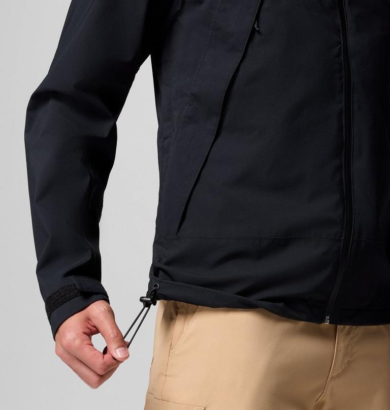 Chaqueta impermeable Boulder Falls para hombre, Color: Black, image 8