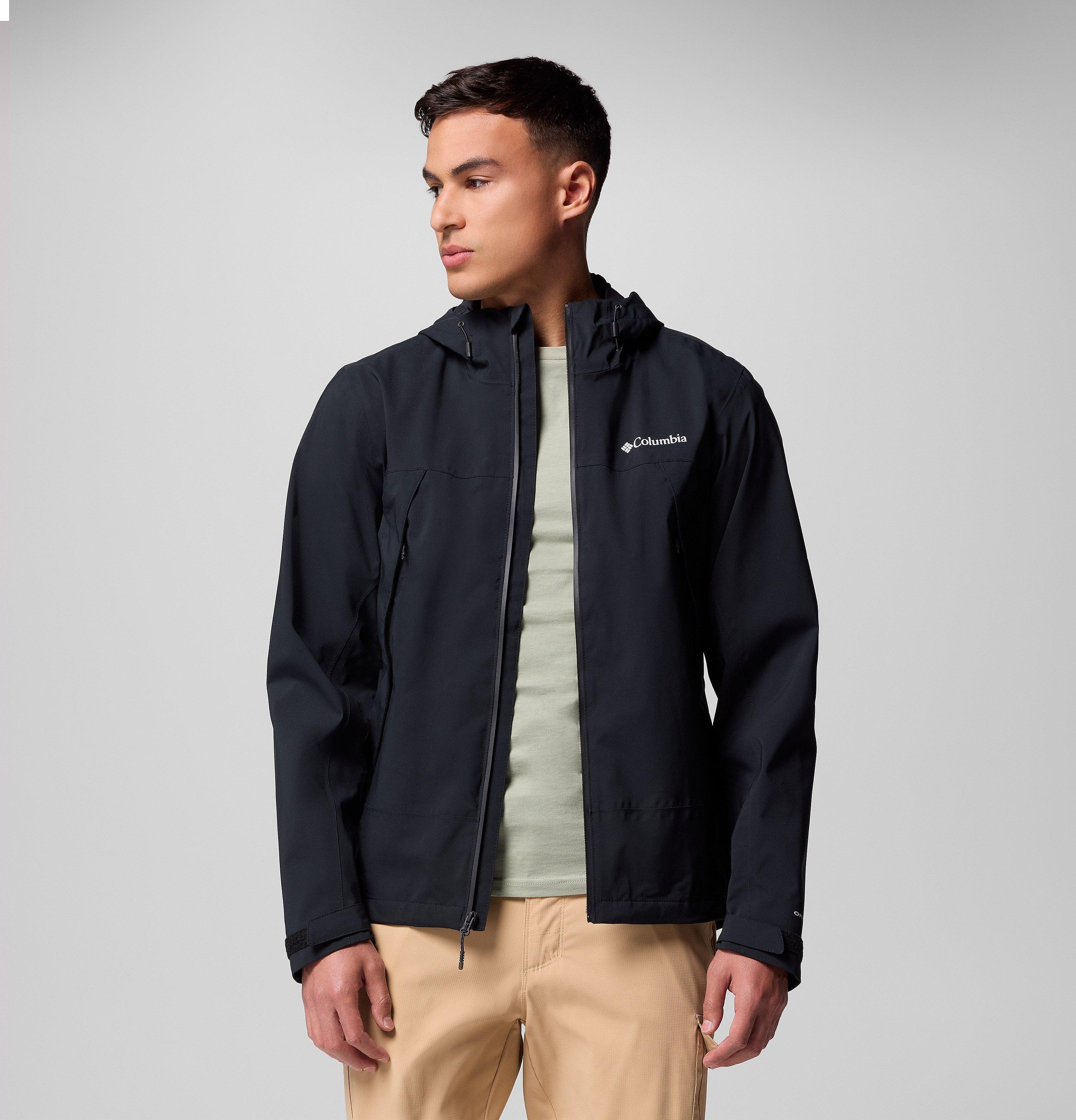 Columbia Sportswear Men's Black Columbia - Boulder Falls™ Waterproof Jacket - Small