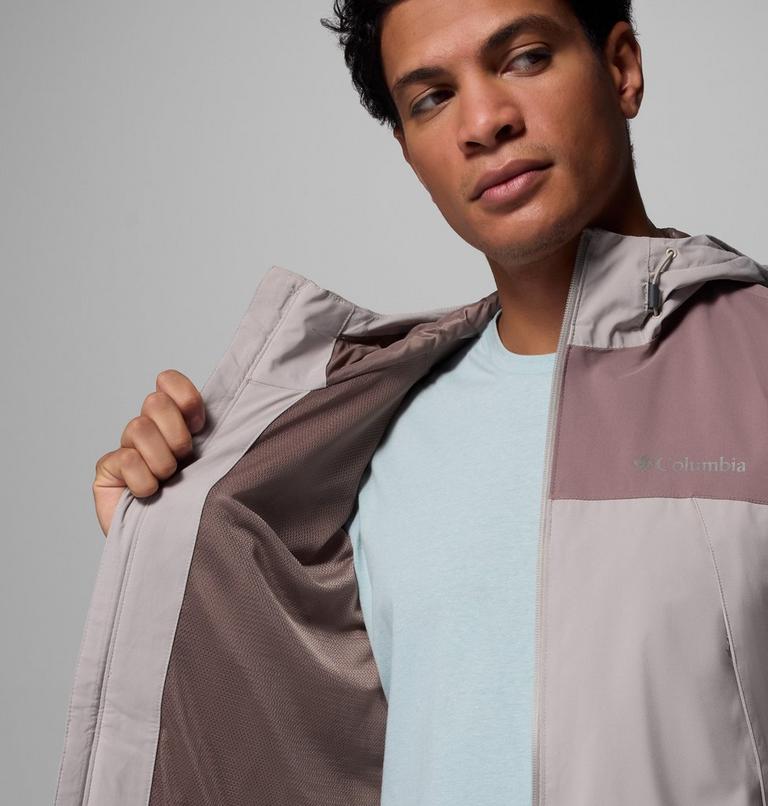 Men's Boulder Falls Waterproof Jacket, Color: Flint Grey, Iron, image 6