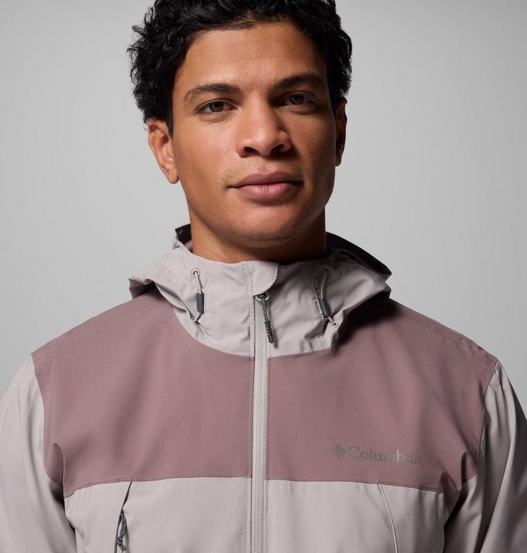 Men's Boulder Falls Waterproof Jacket, Color: Flint Grey, Iron, image 7