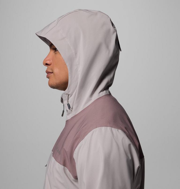 Men's Boulder Falls Waterproof Jacket, Color: Flint Grey, Iron, image 8