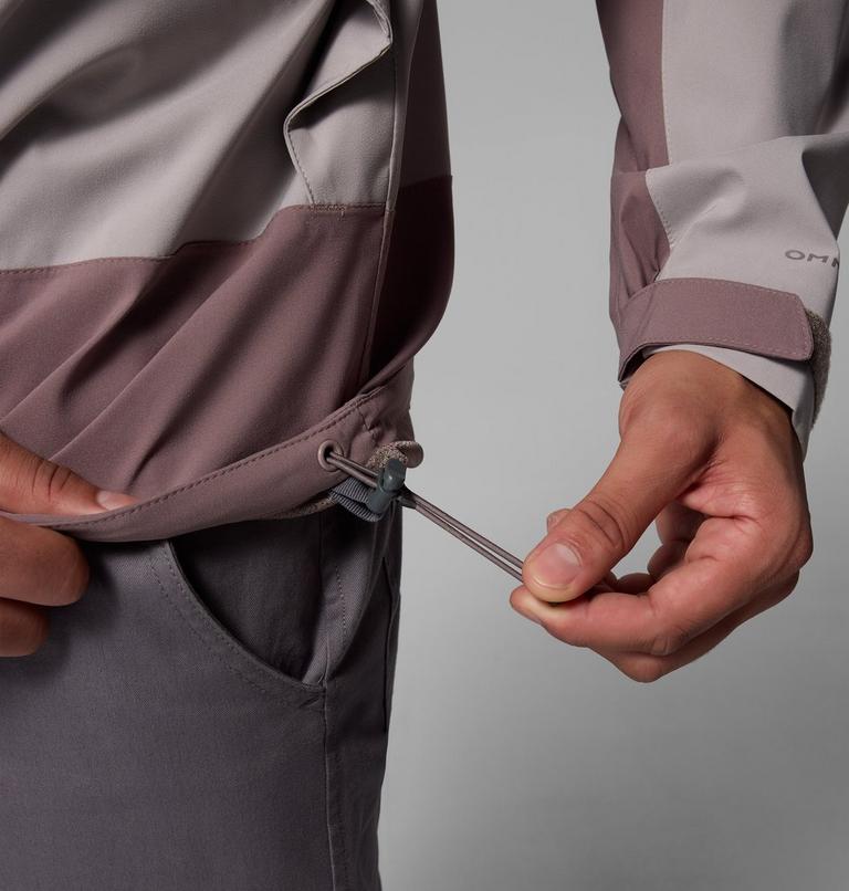 Men's Boulder Falls Waterproof Jacket, Color: Flint Grey, Iron, image 10