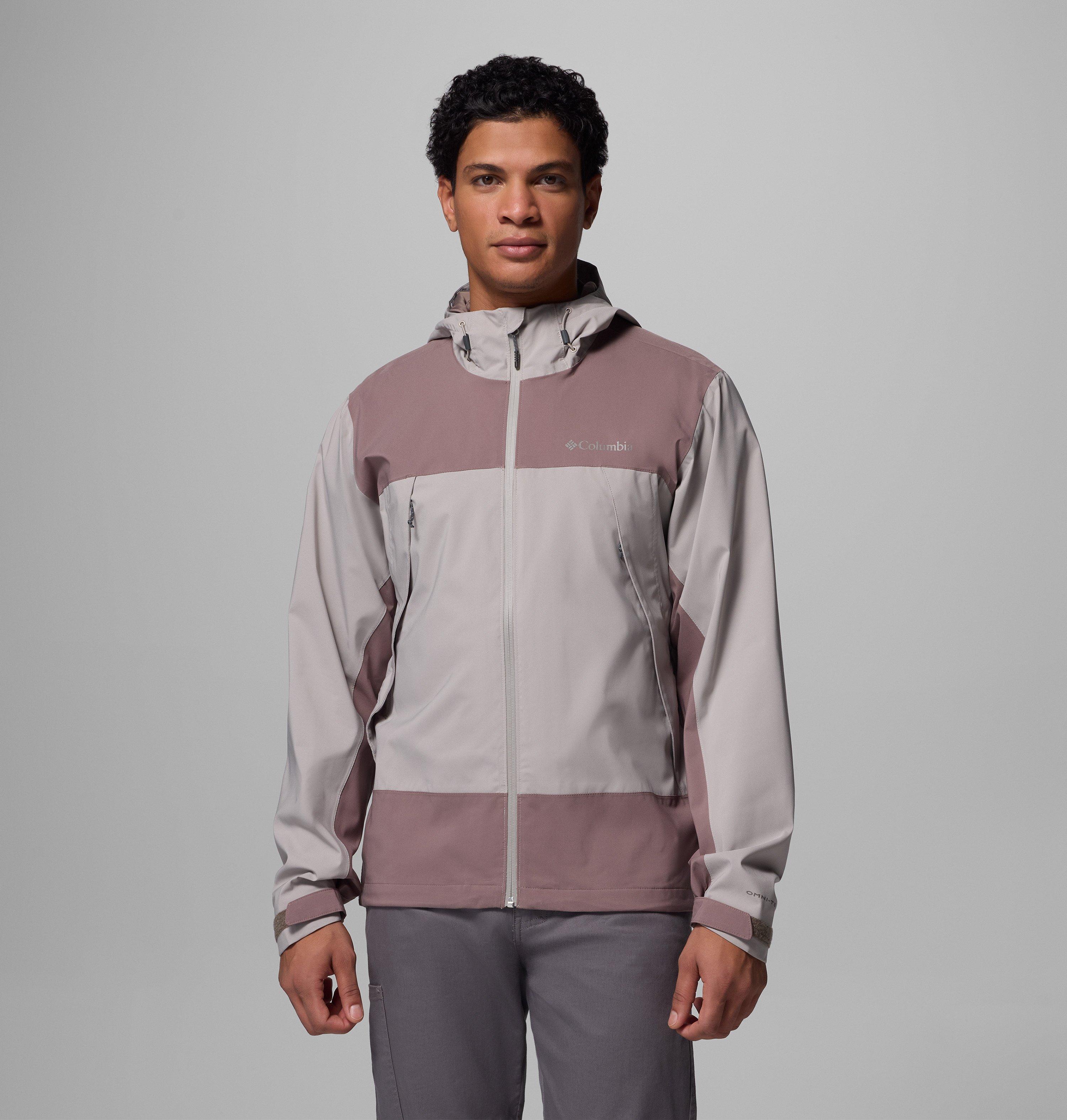 Columbia Sportswear Men's Grey Columbia - Boulder Falls™ Waterproof Jacket - Flint Iron Small