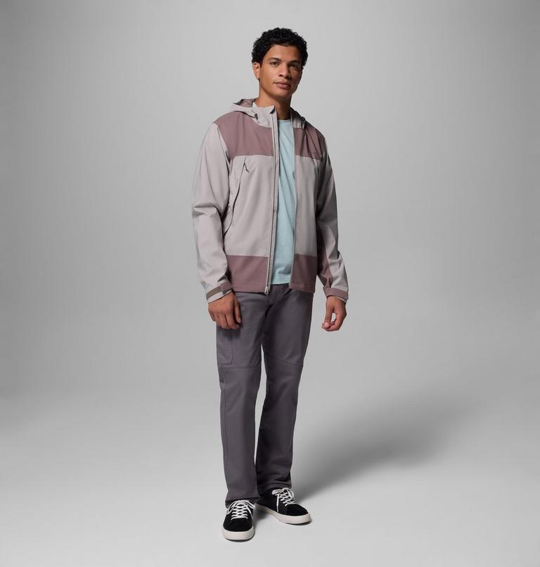 Men's Boulder Falls Waterproof Jacket, Color: Flint Grey, Iron, image 2