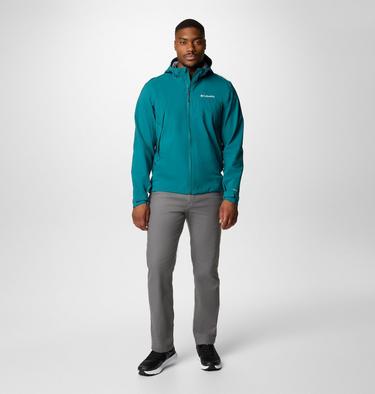 Men's Boulder Falls Waterproof Jacket, Color: River Blue, image 6