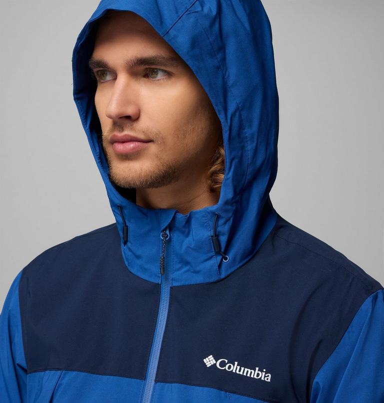 Boulder Falls Jacket, Color: Mountain Blue, Collegiate Navy, image 6