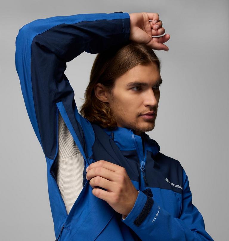 Boulder Falls Jacket, Color: Mountain Blue, Collegiate Navy, image 7