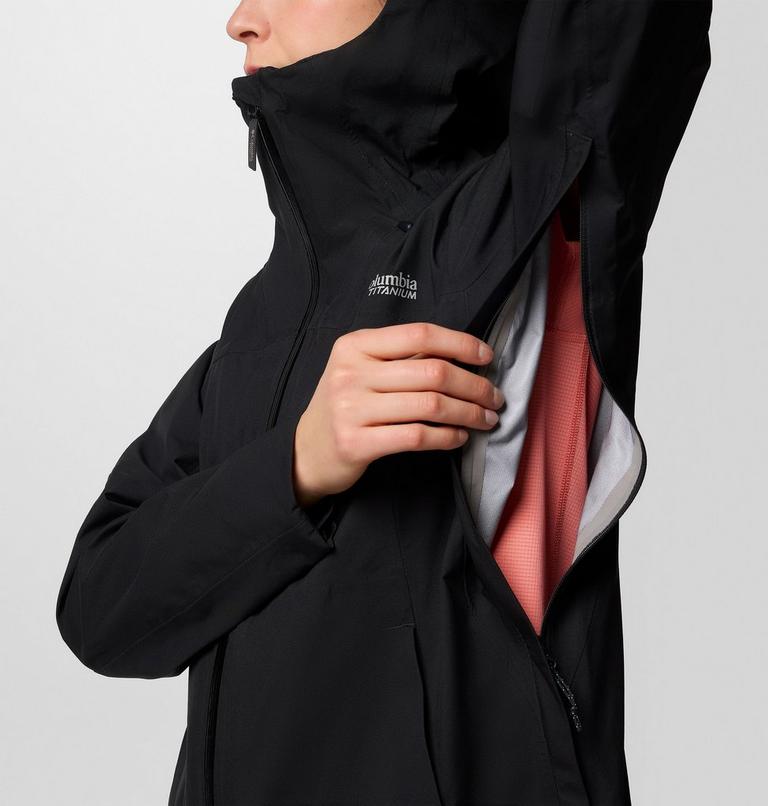Women's Northwest Explorer 3L Waterproof Jacket, Color: Black, image 6