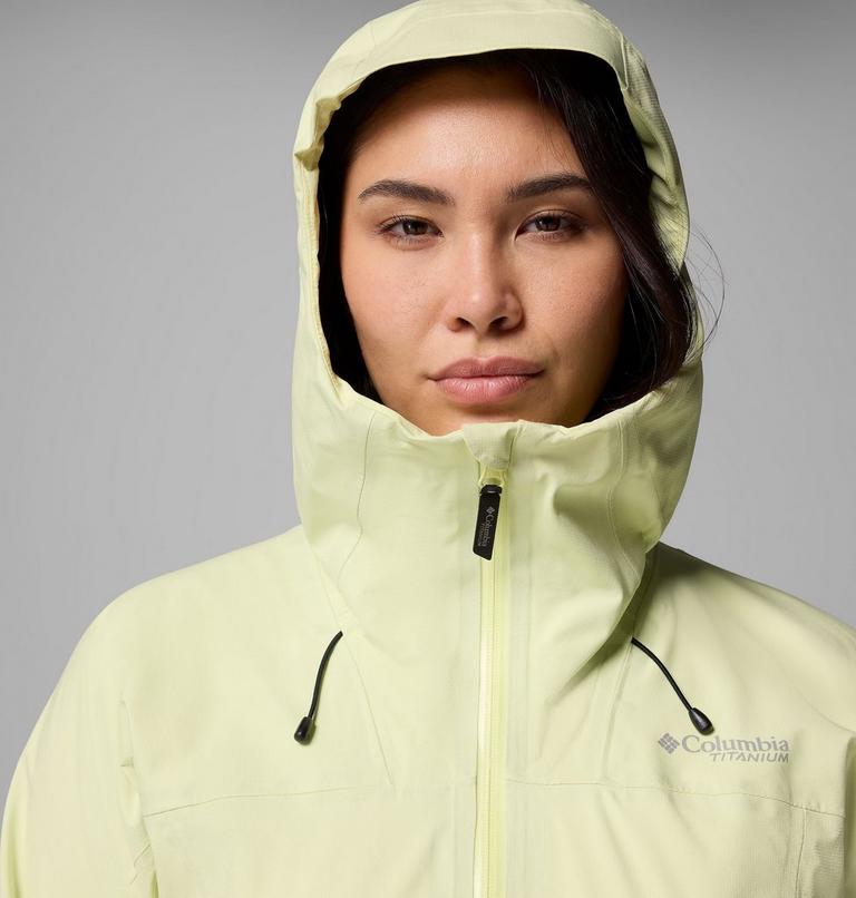 Women's Northwest Explorer 3L Waterproof Jacket, Color: Citron Haze, image 6