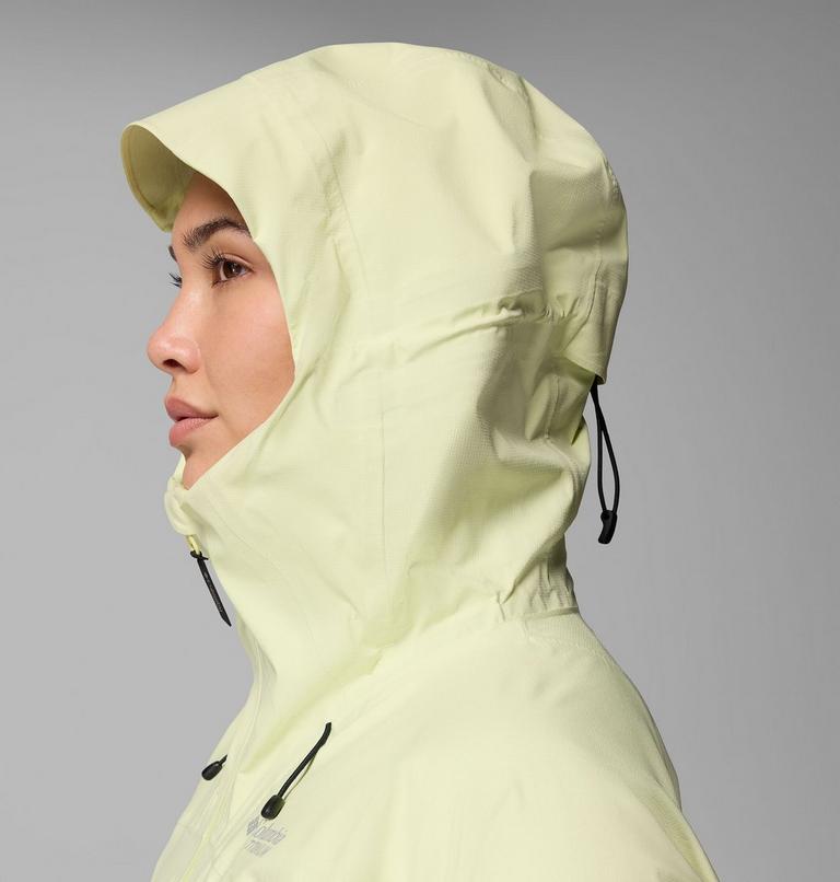 Women's Northwest Explorer 3L Waterproof Jacket, Color: Citron Haze, image 10
