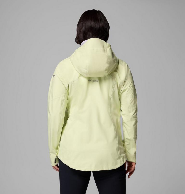 Women's Northwest Explorer 3L Waterproof Jacket, Color: Citron Haze, image 3