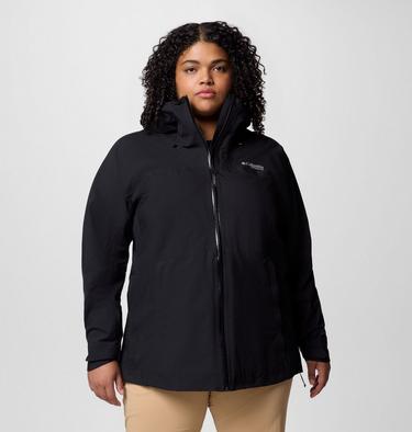 Women's Northwest Explorer 3L Shell - Plus Size, Color: Black, image 5