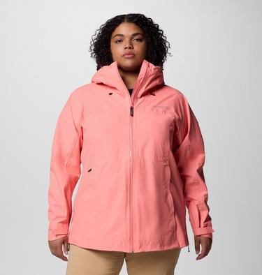 Women's Northwest Explorer 3L Shell - Plus Size, Color: Alpenglow, image 1