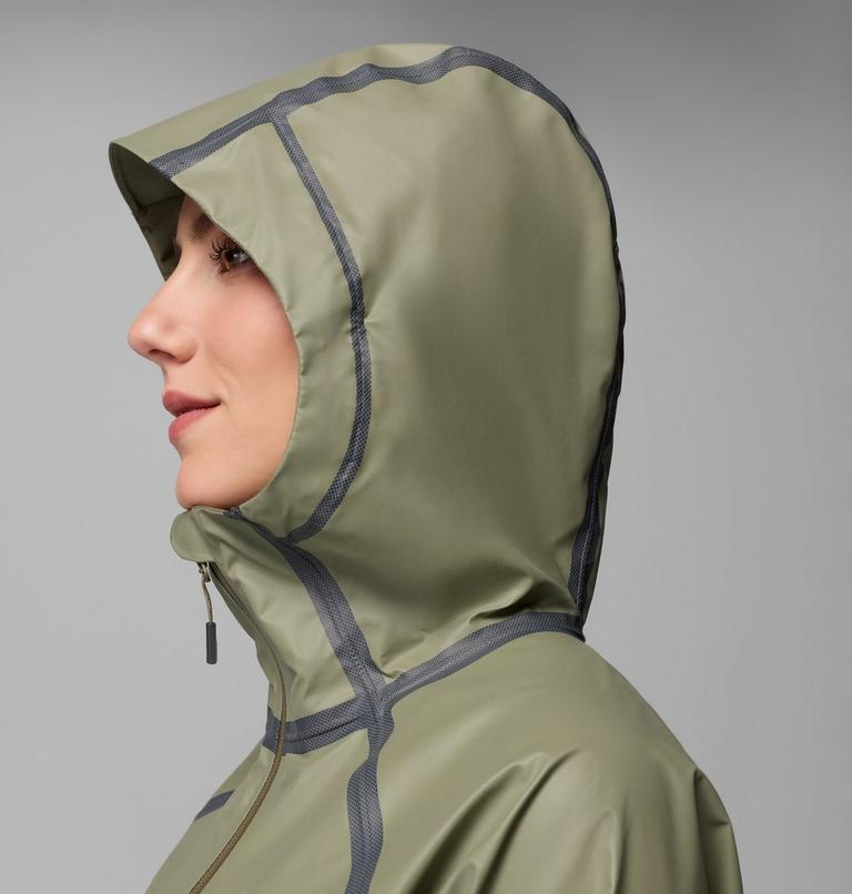Reign No Shine wasserdichte Jacke f&uuml;r Frauen, Color: Stone Green, image 7