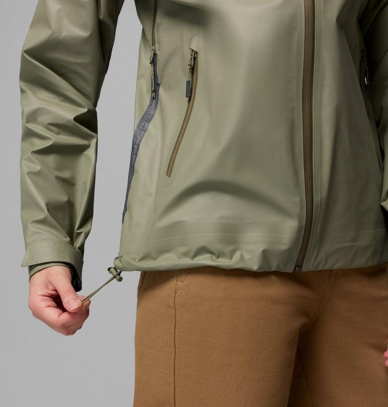 Reign No Shine wasserdichte Jacke f&uuml;r Frauen, Color: Stone Green, image 10