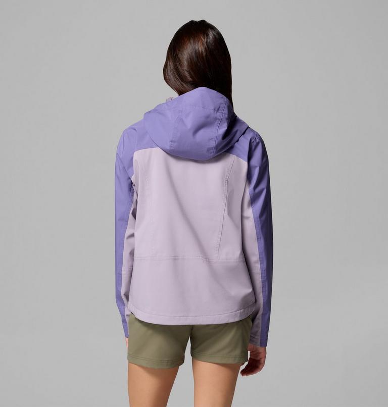 Women's Boulder Falls Waterproof Jacket, Color: Shale Purple, Stormwatch, image 3