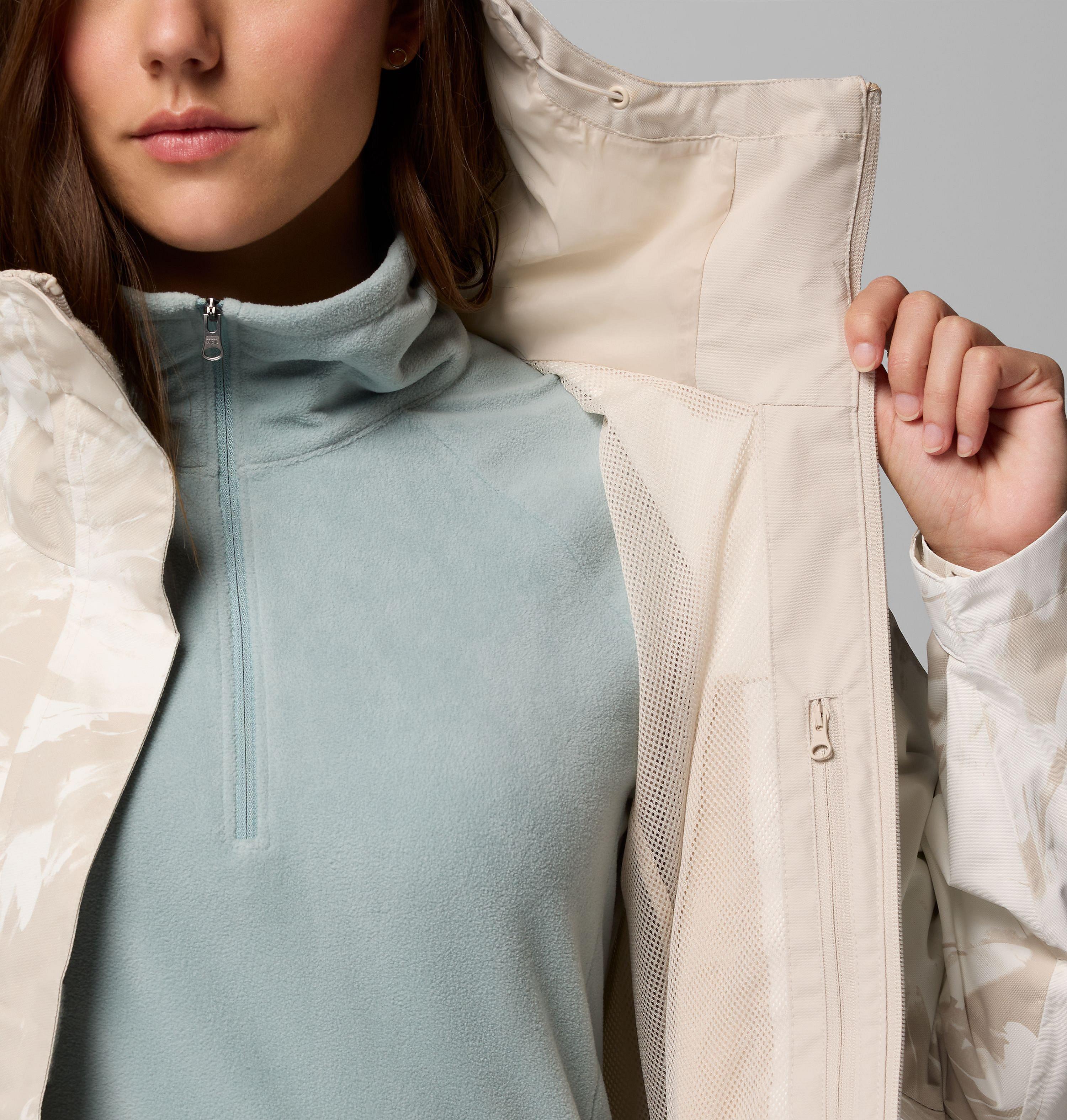 Women's Hikebound Printed Rain Jacket - thumbnail 6