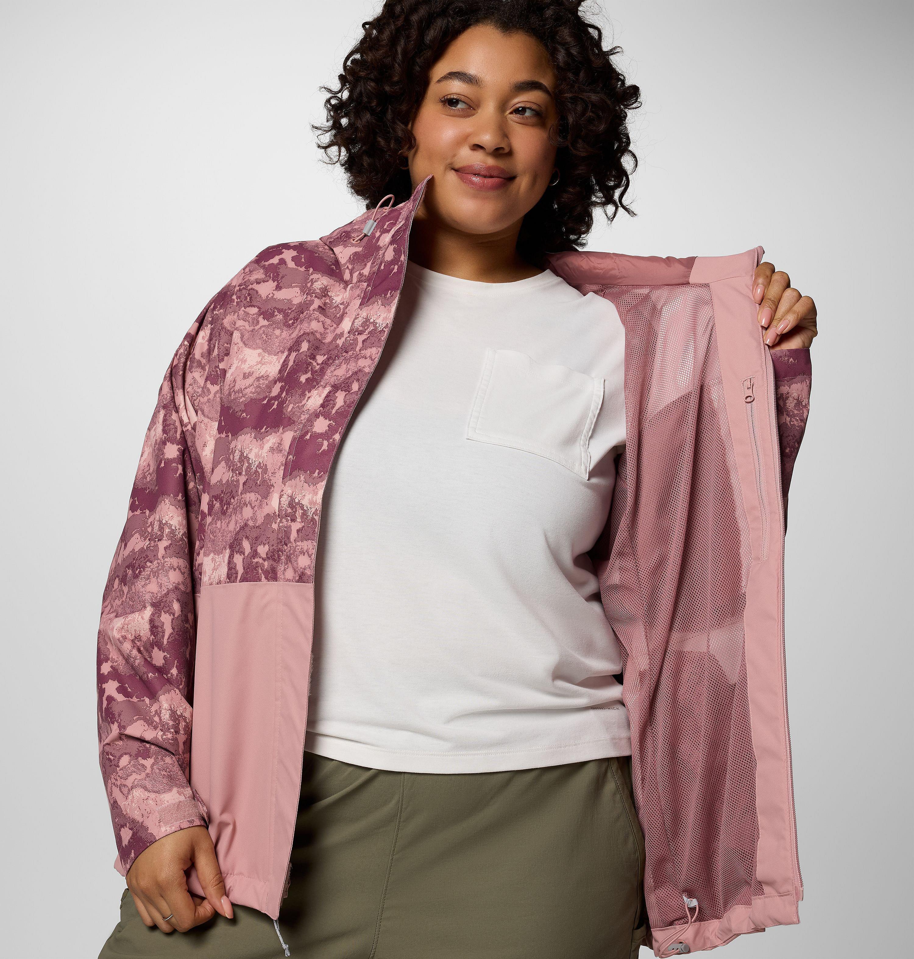 Women's Hikebound Printed Jacket - Plus Size 6