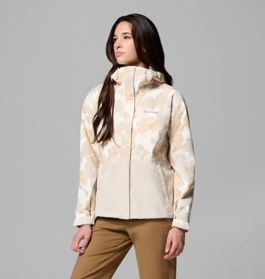 Hikebound wasserdichte Jacke mit Print f&uuml;r Frauen, Color: Dark Stone Ikatbloom Print, Dark Stone, image 8