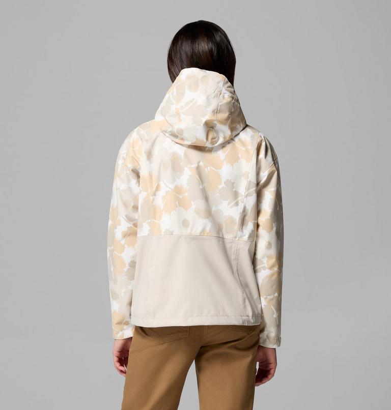 Hikebound wasserdichte Jacke mit Print f&uuml;r Frauen, Color: Dark Stone Ikatbloom Print, Dark Stone, image 3