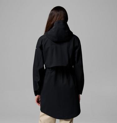 Women's Weekend Adventure II Long Shell, Color: Black, image 7
