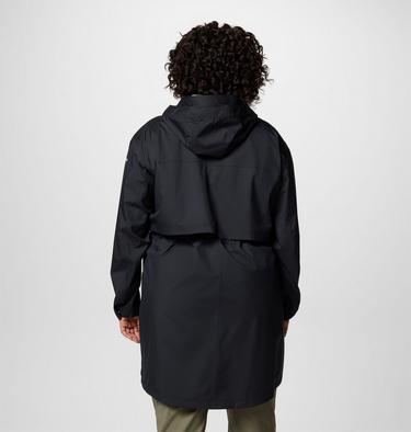 Women's Weekend Adventure II Long Shell - Plus Size, Color: Black, image 10