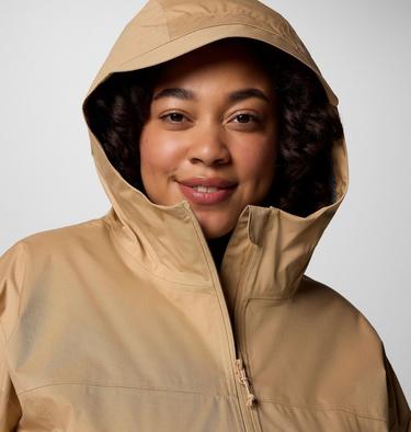 Women's Weekend Adventure II Long Shell - Plus Size, Color: Canoe, image 4