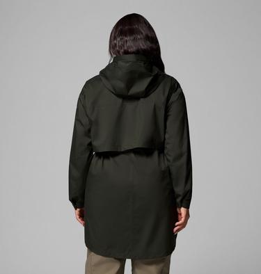 Women's Weekend Adventure II Long Shell - Plus Size, Color: Greenscape, image 7