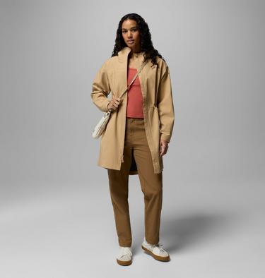 Women's Weekend Adventure II Long Waterproof Jacket, Color: Canoe, image 2