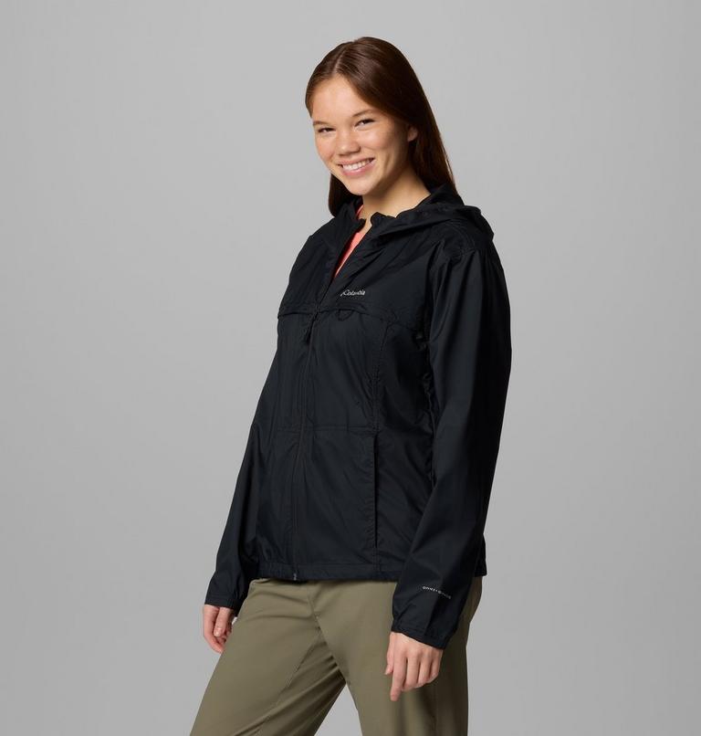 Cortavientos con capucha Crested Canyon para mujer, Color: Black, image 3