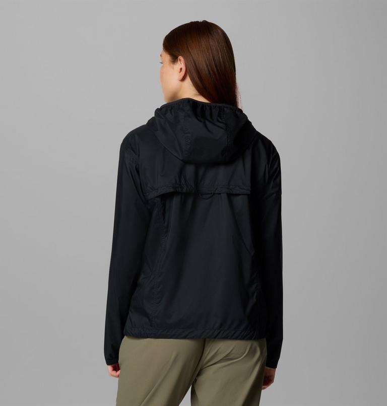 Cortavientos con capucha Crested Canyon para mujer, Color: Black, image 2