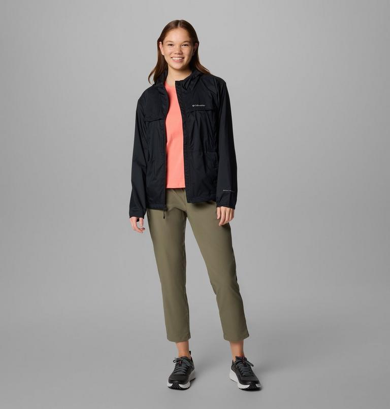 Cortavientos con capucha Crested Canyon para mujer, Color: Black, image 8