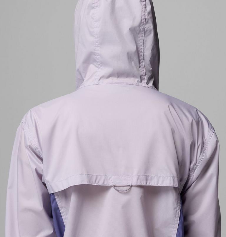 Women's Crested Canyon Hooded Windbreaker, Color: Lavender Pearl, Stormwatch, image 8
